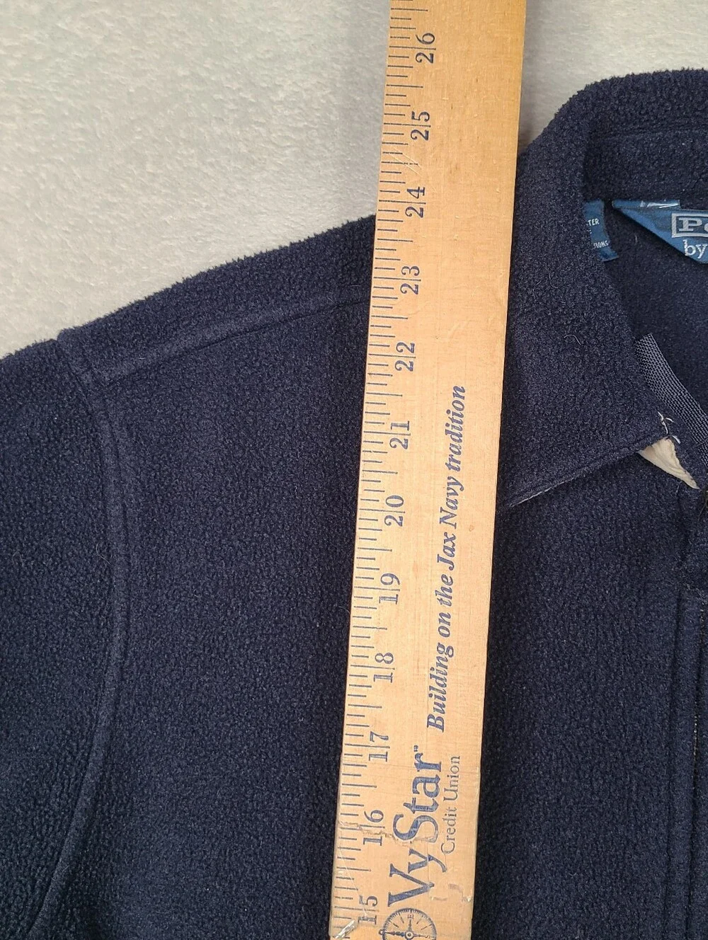Vintage Polo Ralph Lauren Polartec Full Zip Harrington Fleece Jacket Size Small